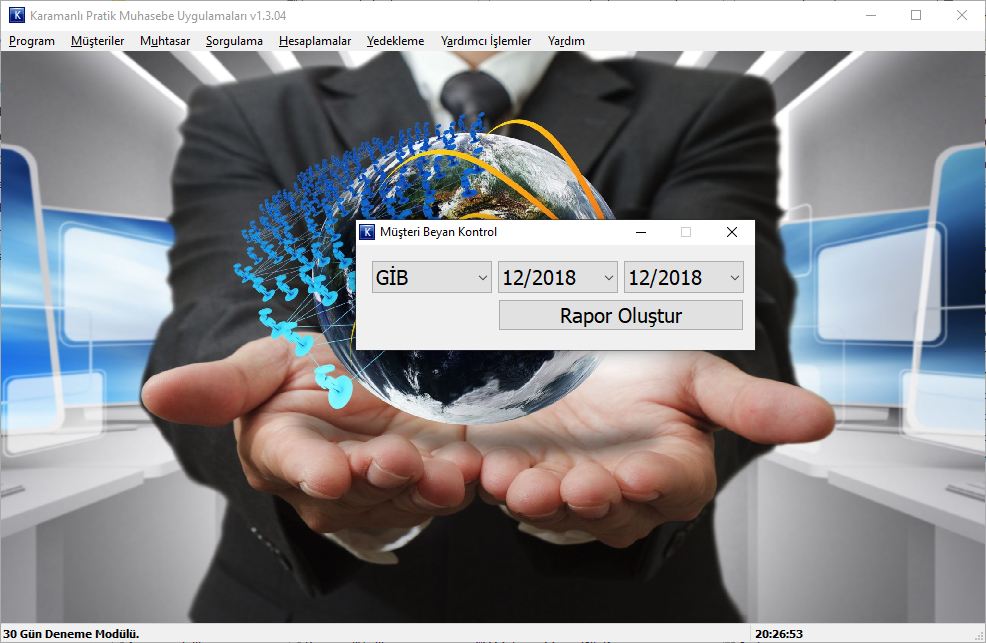 gib beyanname kontrol uygulaması, sgk beyan kontrol uygulaması recepkaramanli.com